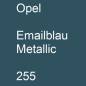 Preview: Opel, Emailblau Metallic, 255.